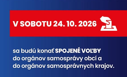 Voľby do orgánov samosprávy obcí a orgánov samosprávnych krajov 24.10.2026