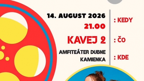 LETNÉ KINO - Dubne Kamienka